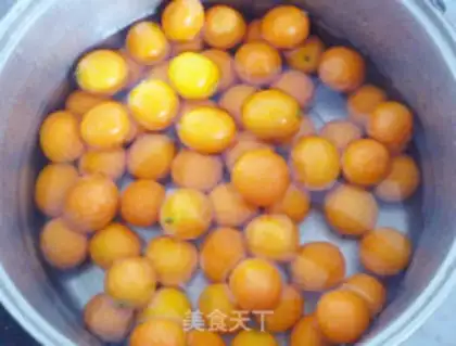 Make ♪ Orange and honey ♪ step 1