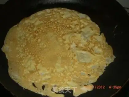Make Breakfast eggcake step 7