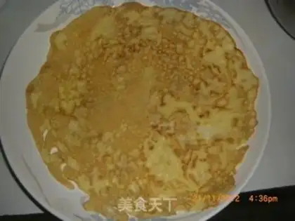 Make Breakfast eggcake step 9