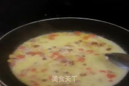 Make Milk egg stew step 5