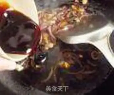 Make Honey sauce and roast meat step 3