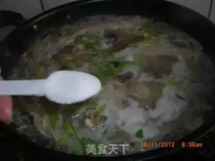 Make Fresh beef noodles step 11