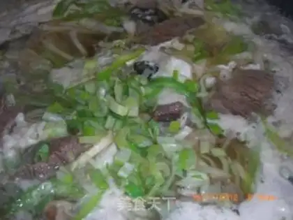 Make Fresh beef noodles step 12