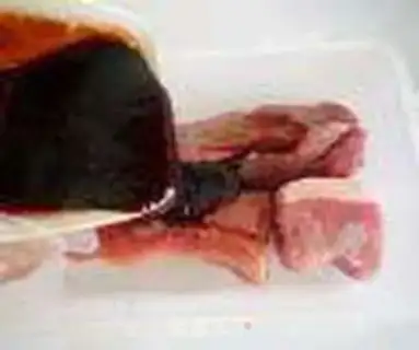 Make Honey sauce and roast meat step 9
