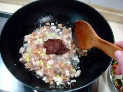 Make Scramble sauce step 4
