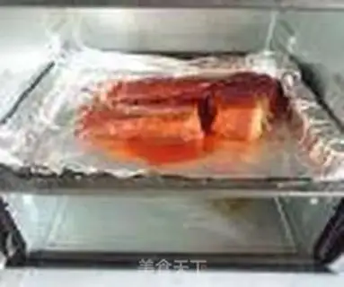 Make Honey sauce and roast meat step 14