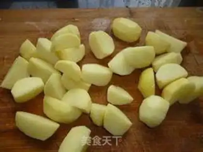 Make Roasted potatoes step 1