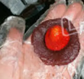 Make Strawberry Dafu step 8
