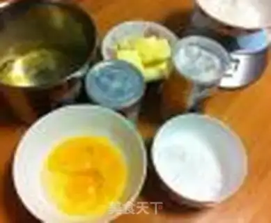 Make Pineapple-cracked cotton cake step 0