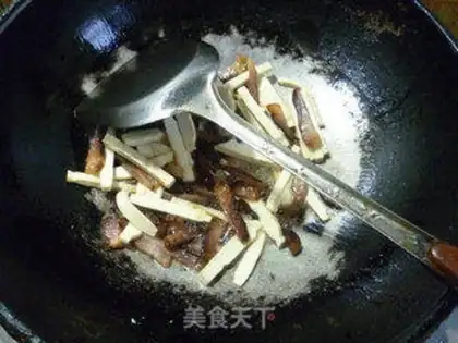 Make Soy tofu, dry and fried parsley step 7
