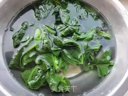 Make Spinach pancakes step 3