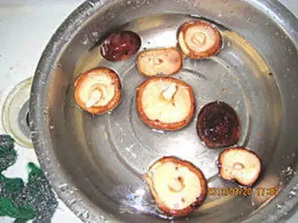 Make Mushrooms and oils -- green fragrance step 3