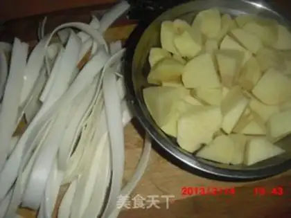 Make Potato pancreas step 1