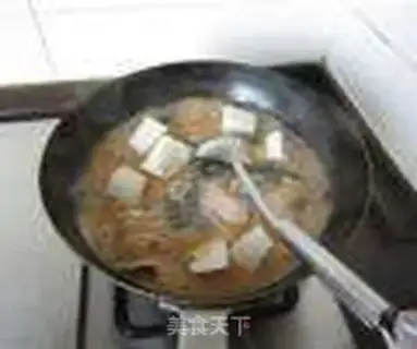 Make Salmon tofu soup step 13