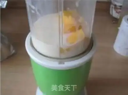 Make Sesame yogurt juice step 2