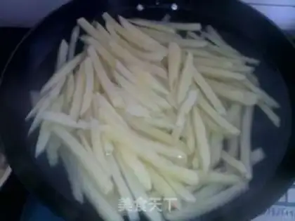 Make French fries step 4