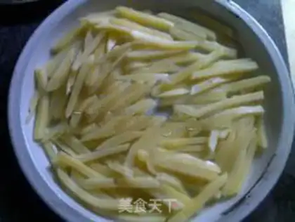 Make French fries step 5