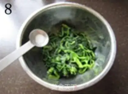 Make Sesame spinach step 7