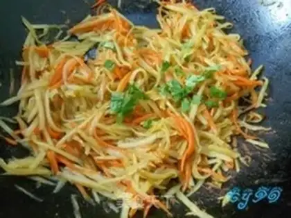 Make Carrot potatoes step 6
