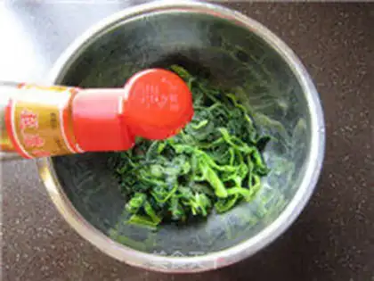 Make Sesame spinach step 8