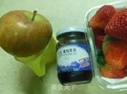 Make Little fruit cookies step 1