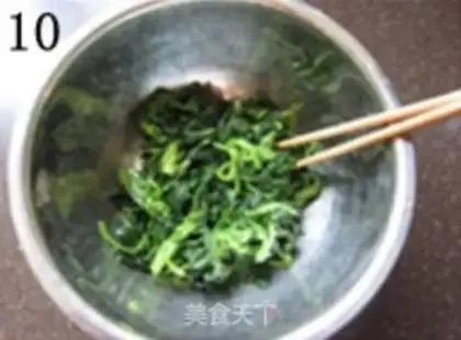 Make Sesame spinach step 9