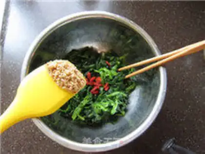 Make Sesame spinach step 10