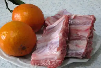 Make Orange sugar vinegar ribs step 0