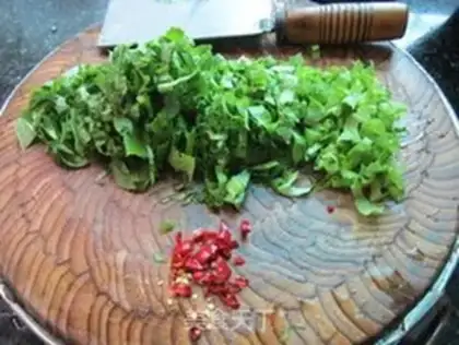 Make Spicy vegetable silk step 1