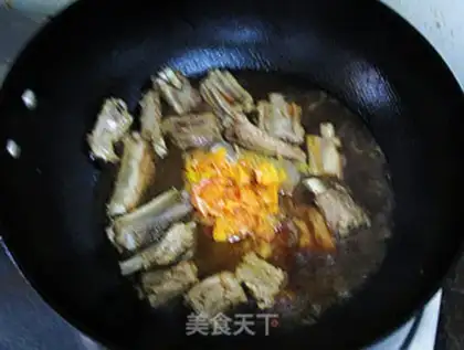 Make Orange sugar vinegar ribs step 10