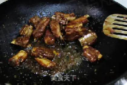 Make Orange sugar vinegar ribs step 11