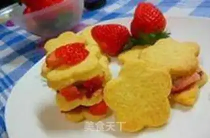 Make Little fruit cookies step 17