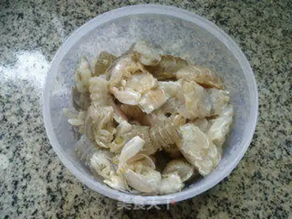 Make Drunk shrimp step 4