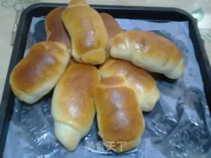Make Chew pine bun step 5