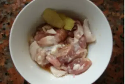 Make Sour meat step 2