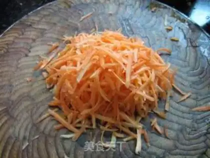 Make Olive pickles and carrots step 1