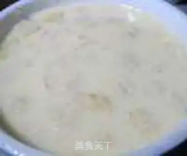 Make Milk banana eggs step 2