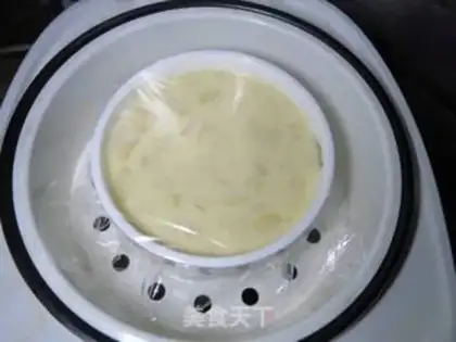 Make Milk banana eggs step 3