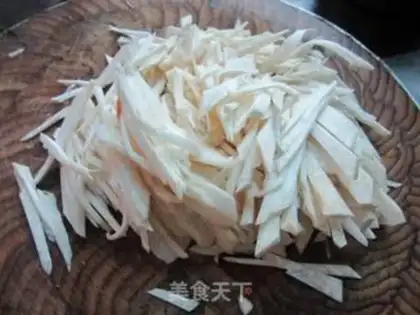 Make Apricot mushroom step 1