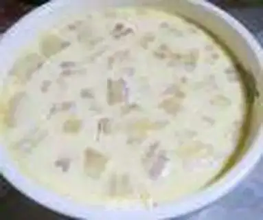 Make Milk banana eggs step 4
