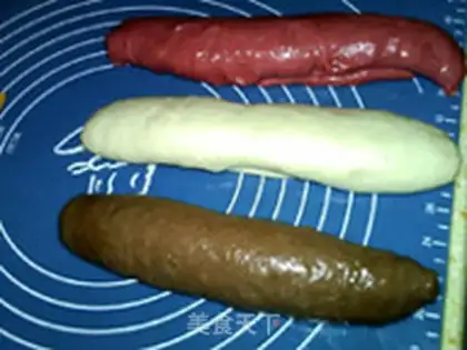 Make Three-colour toast step 11