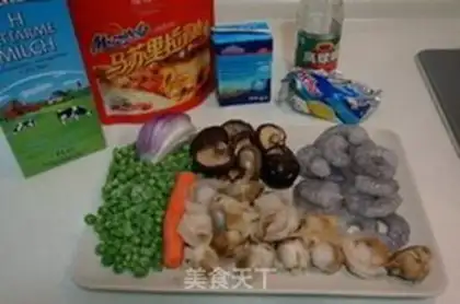 Make Seafood cheese step 0