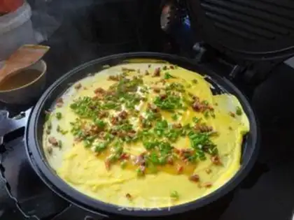 Make Curry eggcake step 6
