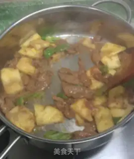 Make Pineapple beef step 7