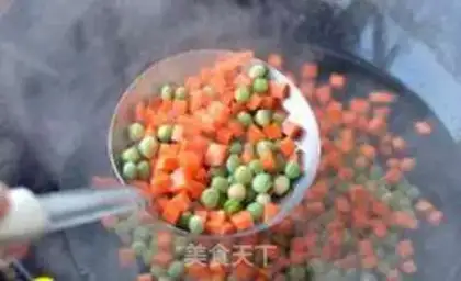 Make Egg fried rice step 2