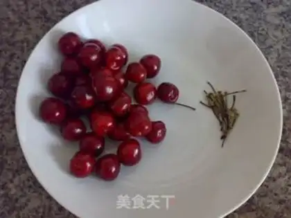 Make Cherry sweets step 0