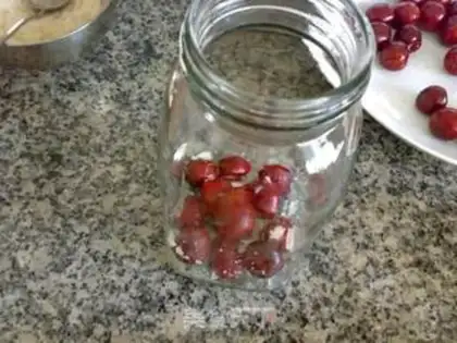 Make Cherry sweets step 2