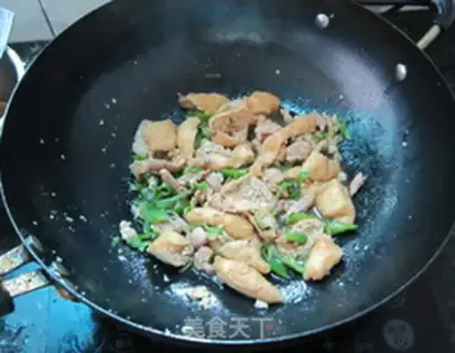 Make Soy tofu step 7