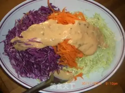 Make Three color salad step 4