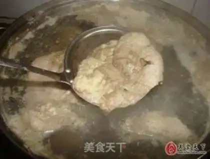 Make lamb noodles step 1